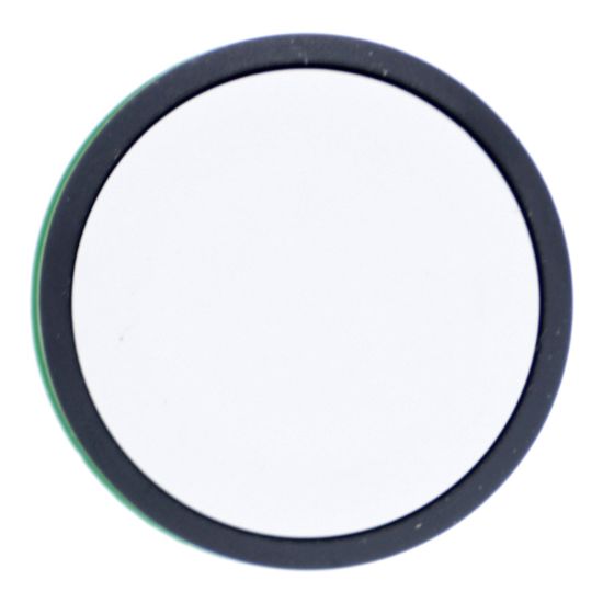 Picture of Push button head, Harmony XB5, plastic, flush, white, 22mm, spring return, unmarked