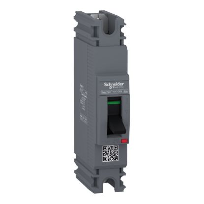 Picture of circuit breaker,EasyPact EZC100H ,TMD, 40A ,1 pole 1d