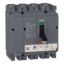 Picture of circuit breaker EasyPact CVS100B, 25kA at 415VAC, 40A TMD trip unit, 4P 3d