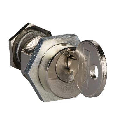 Picture of Keylock, MasterPact MTZ1/MTZ2/MTZ3 drawout, 1 Ronis keylock with 2 keys, no identified combination, spare part