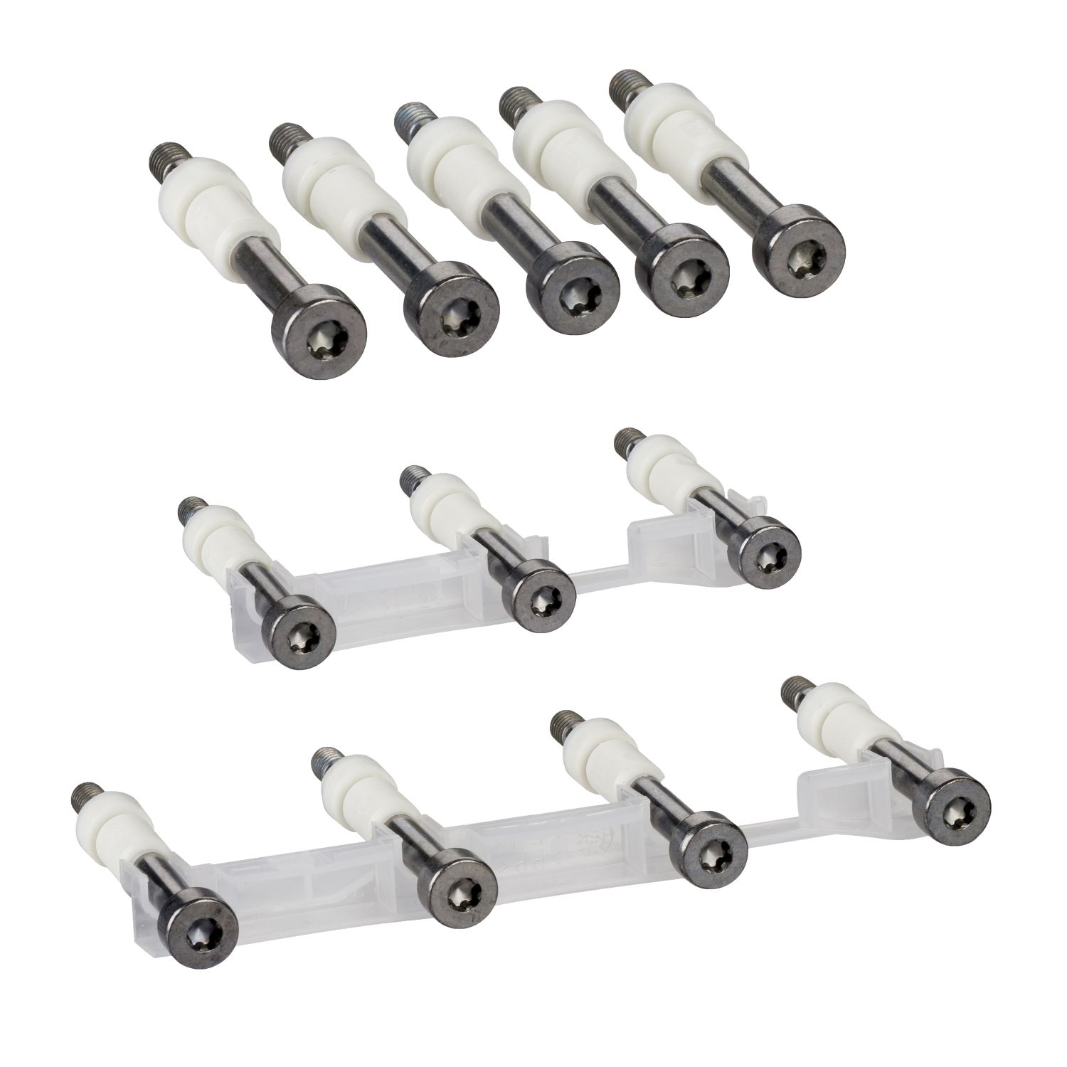 Picture of torque limiting screws, ComPact NSX100/160/250, power connections, set of 12 parts