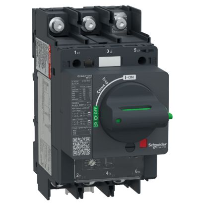 Picture of Motor circuit breaker, TeSys GV4, TeSys GV4, 3P, 115A, Icu 50kA, magnetic, lugs terminals