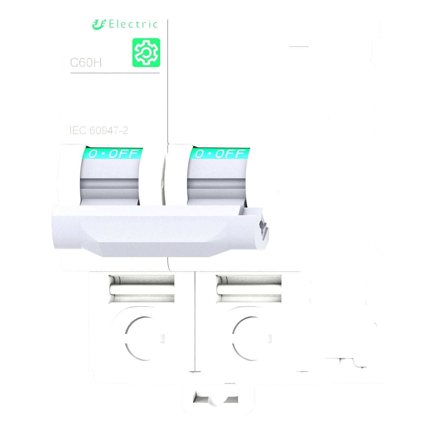 Picture of Miniature circuit breaker (MCB), Multi9 C60H, 2P, 40A, C curve, 15kA (IEC/EN 60947-2)