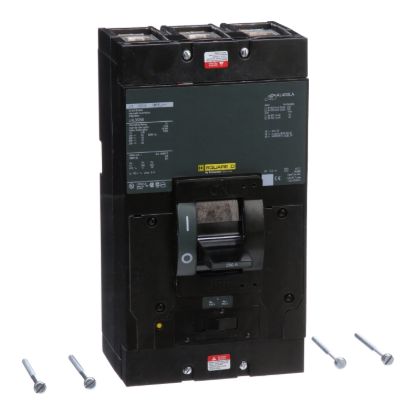Picture of Circuit breaker, LH, 250A, 3 pole, 600VAC, 25kA, 250VDC, 50kA, lugs, thermal magnetic