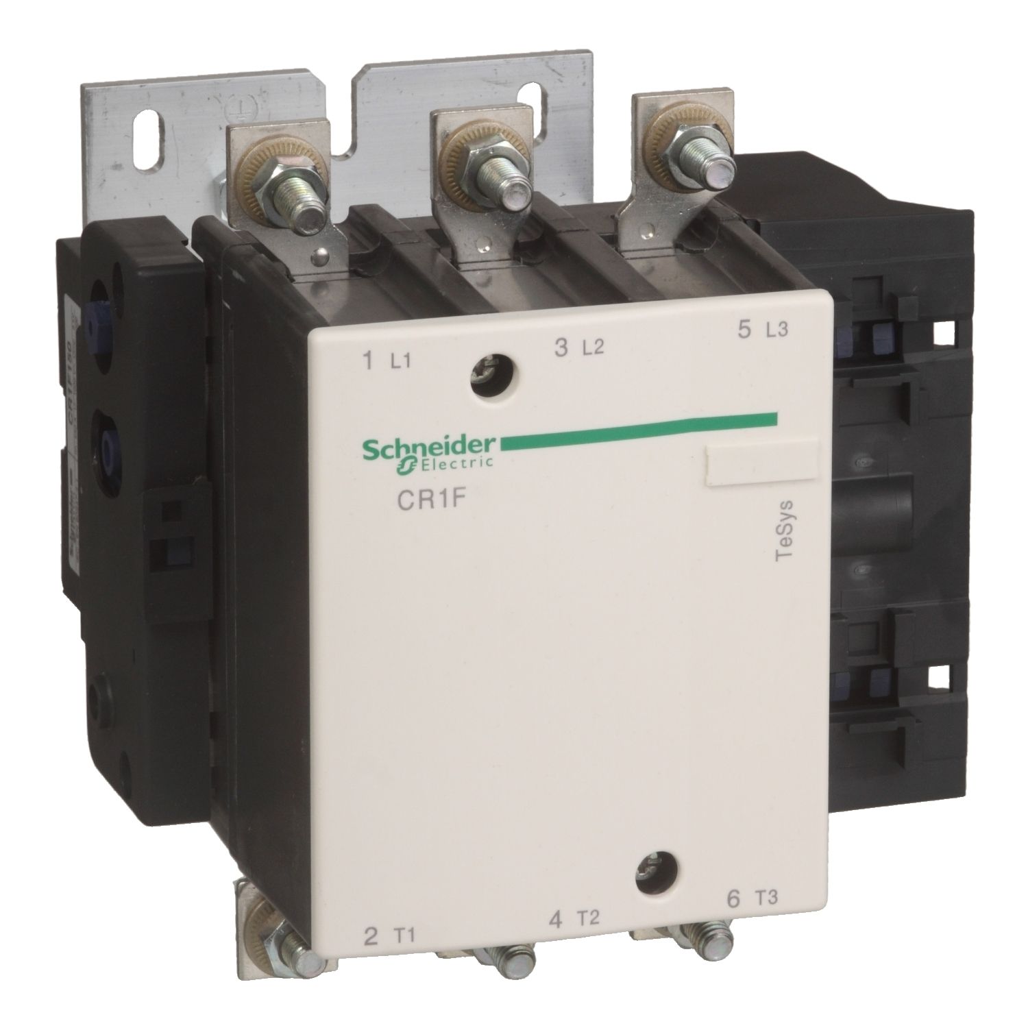 Picture of Magnetic latching contactor,TeSys F,3P(3NO),AC-3 <=440V 265A,110V DC coil