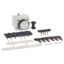 Picture of Kit for Star Delta Starter assembling, TeSys D, for 3 x Contactors LC1D09-D38 star identical, with timer block