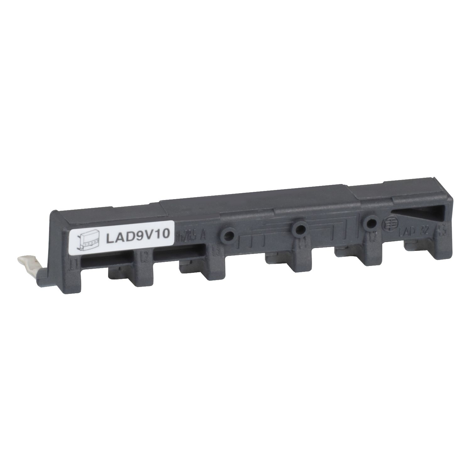 Picture of Set of power connections, parallel busbar, for 3P reversing contactors assembly, LC1D09-D38 lugs terminals