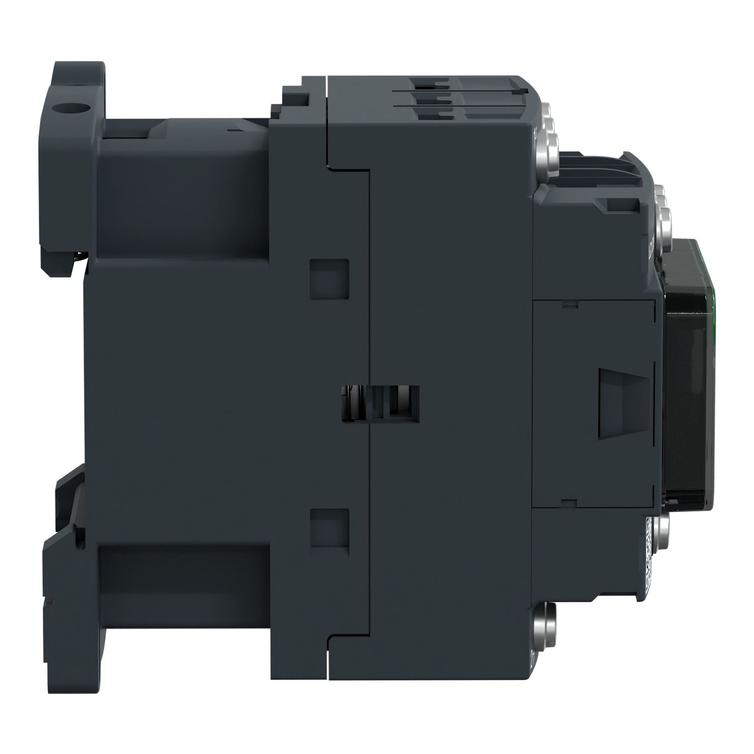 Picture of Contactor, TeSys Deca, 3P(3NO), AC-3/AC-3e, <=440V, 9A, 120V AC 50/60Hz coil, lugs-ring terminals