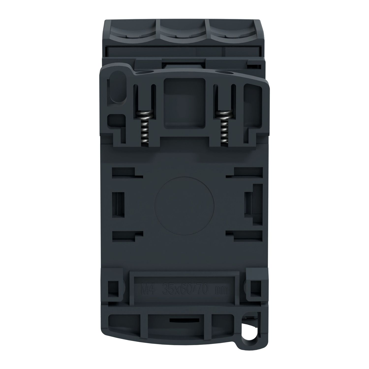 Picture of Contactor, TeSys Deca, 3P(3NO), AC-3/AC-3e, <=440V, 38A, 120V AC 50/60Hz coil, screw clamp terminals