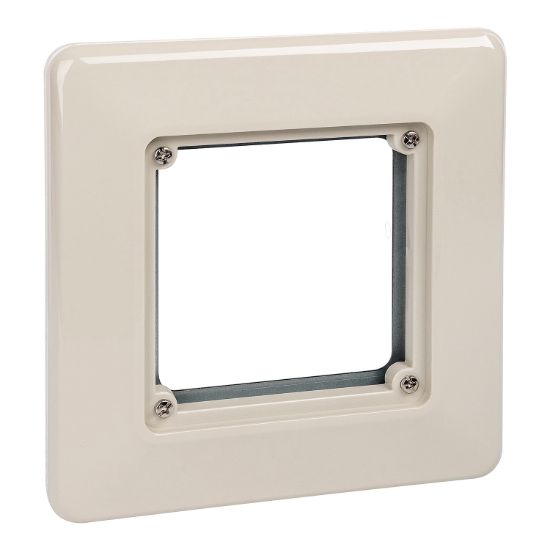 Picture of Flush Surround 1-Gang, 1 x 1 Configuration, Grey