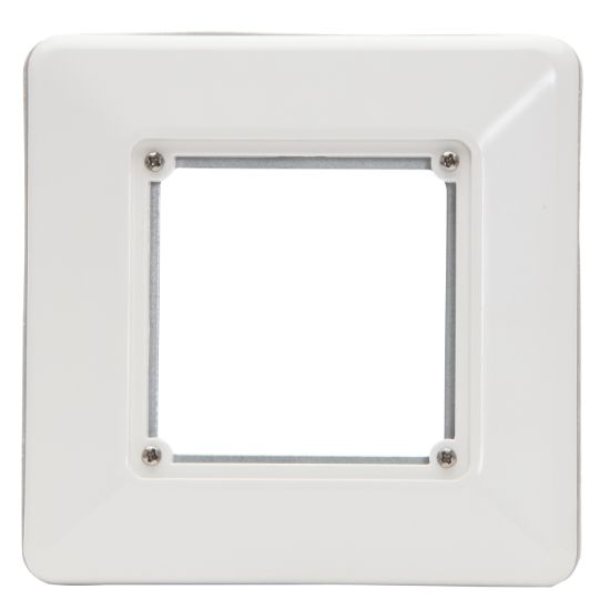 Picture of Flush Surround 1-Gang, 1 x 1 Configuration, Resistant White