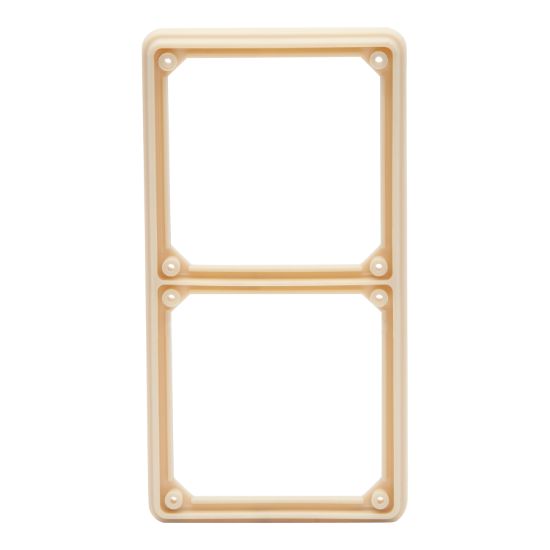 Picture of High Pressure Gasket, 2-Gang, 2-Piece, Cream