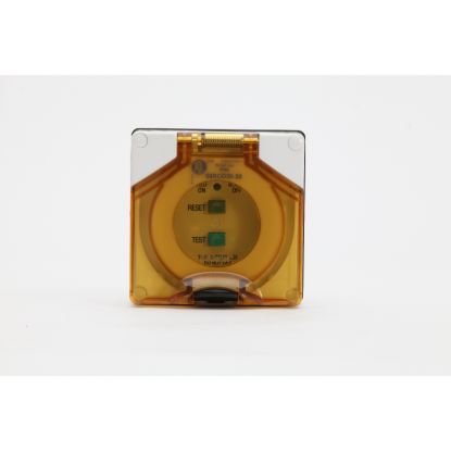 Picture of RCD, 20A, 240V, 30mA Tripping Current, 1-Gang, Grey