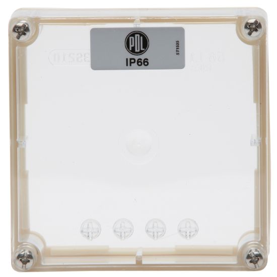 Picture of Enclosure Lid, 1-Gang, 1 x 1 Configuration, Clear