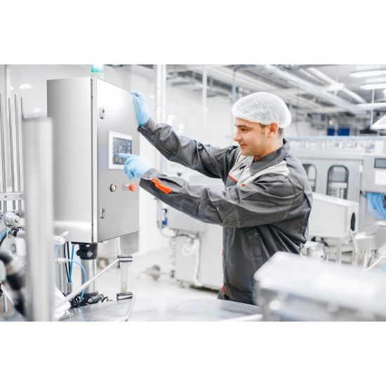 Picture of 4 wall fixing brackets in stainless steel AISI 316L for PanelSeT S3X