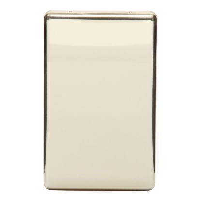 Picture of Full-Face Blank Switch Cover Plate; Metal, Polished Brass