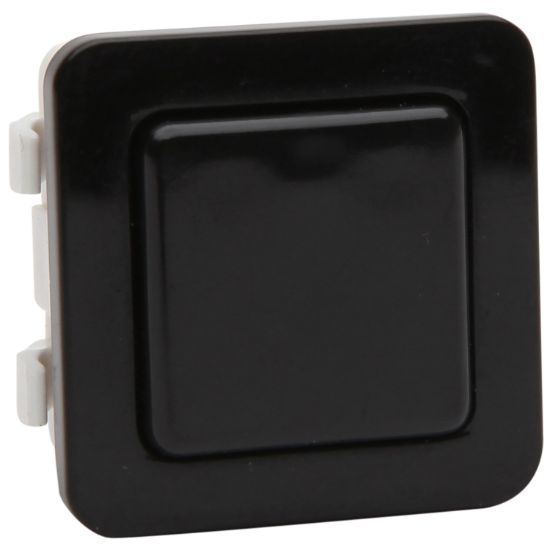 Picture of ELV Tactile Switch Module; 10mA at 24VDC, 50mA at 12VDC, 12/24VDC, Black