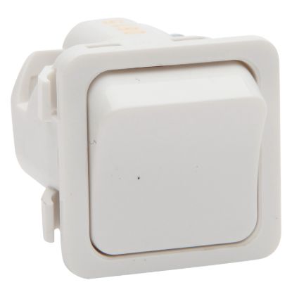 Picture of Switch 600 Series Mechanism - Single-pole - 1-gang - Marked OFF-AIRCON - 250 V - 32 A / 20 AX - White