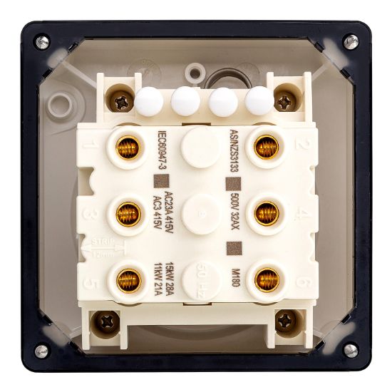 Picture of Switch, 32A, 415V, 3-Pole, Resistant White