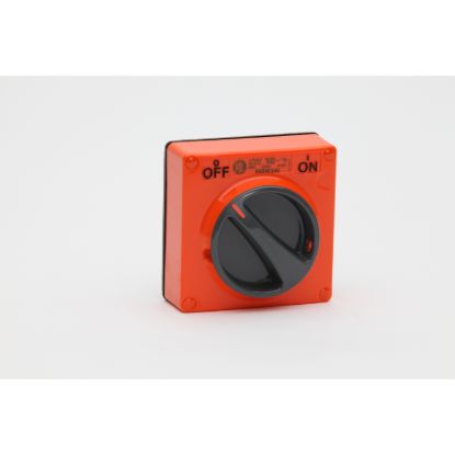 Picture of Switch 40A, 500V, 3-Pole, Resistant Orange