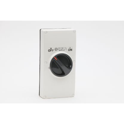 Picture of Switch, 50A, 415V, 3-Pole, 2-Gang, Resistant White