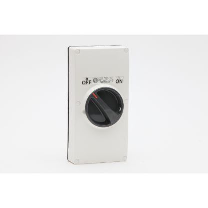 Picture of Switch, 63A, 415V, 3-Pole, 2-Gang, Resistant White