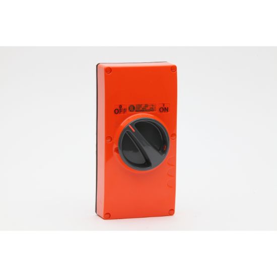 Picture of Switch - Base Mount, 32A, 415V, 3-Pole, 2-Gang, Resistant Orange