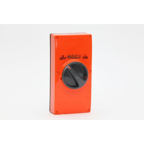 Picture of Switch - Base Mount, 20A, 415V, 4-Pole, 2-Gang, Resistant Orange