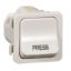 Picture of Switch 600 Series Mechanism - Single-pole - Marked PRESS - 250 V - 20 A / 16 AX - White