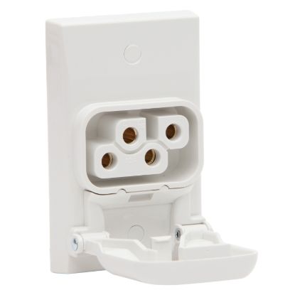 Picture of Range Socket; 32A, 230V/400VAC - 250V/500V, 4-Pin, White