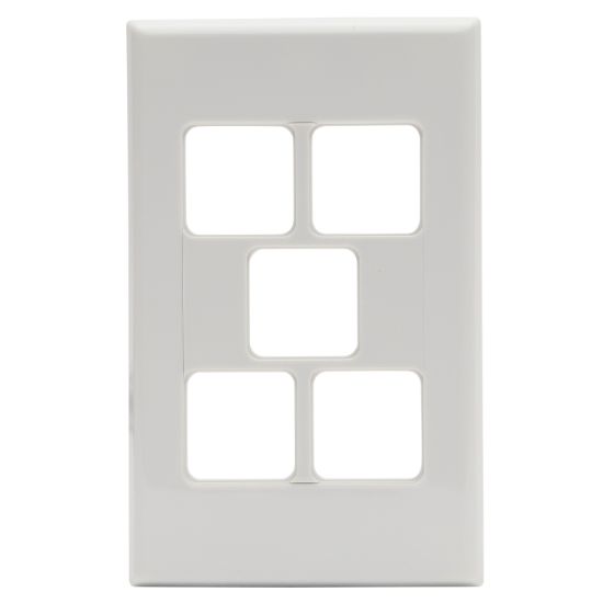 Picture of Cover Switch 600 Series - 5-gang - White