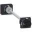 Picture of Rotary handle kit, TeSys GV4, TeSys GV4, extended, fixed, black, IP54