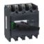 Picture of switch disconnector, Compact INS400, 400A, standard version with black rotary handle, 4 poles