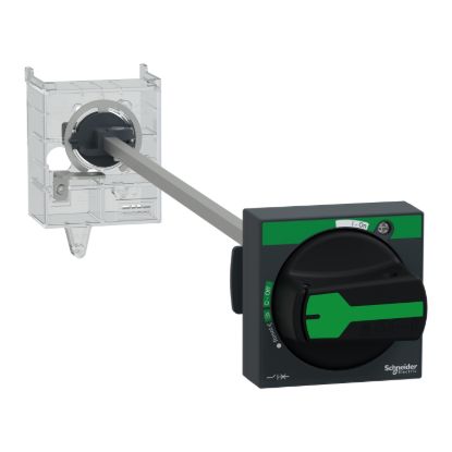 Picture of Extended rotary handle kit,TeSys Deca frame 3,IP54,black handle,without trip indication,for GV3L/GV3P