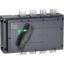 Picture of switch disconnector, Compact INS630b, 630A, standard version with black rotary handle, 4 poles