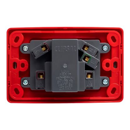 Picture of Residual Current Circuit Breaker, Medilec, 2 Pole, 20A, 10mA, 250V, Horizontal