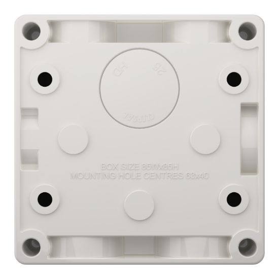 Picture of Switch, Weathershield, Push Button, 2-Gang, 3A, 240VAC, IP66