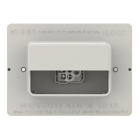 Picture of Switch, Weathershield, Flush, 1-Gang, 16AX, 250VAC, IP66