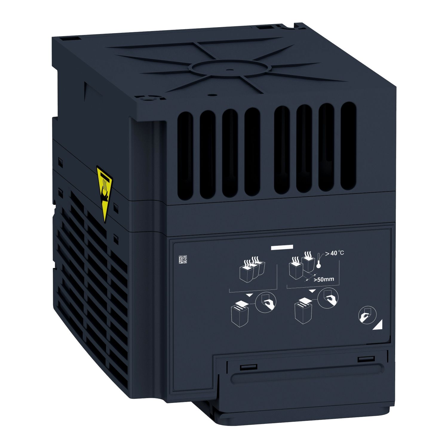 Picture of variable speed drive, Altivar Machine ATV320, 2.2kW, 200 to 240V, 3 phases, compact