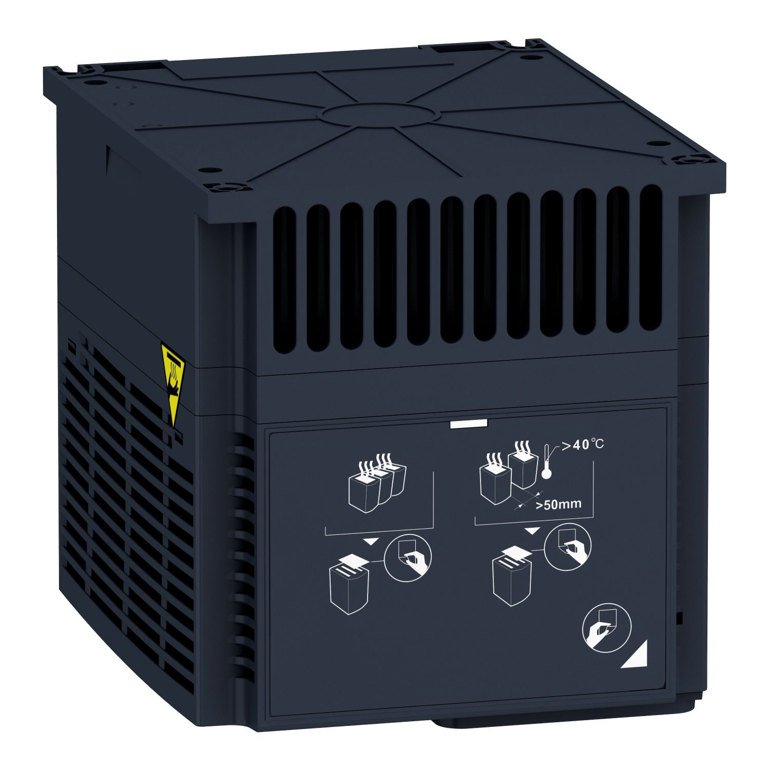 Picture of variable speed drive, Altivar Machine ATV320, 3kW, 200 to 240V, 3 phases, compact