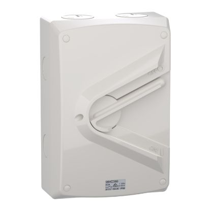 Picture of Switch, Weathershield, 1-Gang, 3 Pole, 80A, 415VAC, IP66