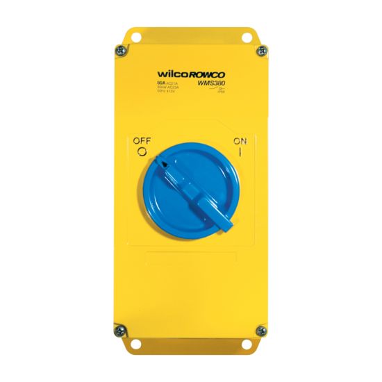 Picture of Switch, Metal Clad, 3 Pole, 100A, 415V, Made of Cast Aluminium