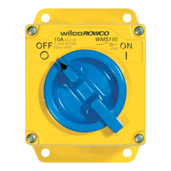 Picture of Switch, Metal Clad, 3 Pole, 32A, 415V, Made of Cast Aluminium