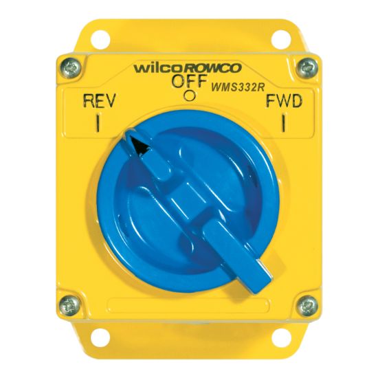 Picture of Reversing Switch, Metal Clad, 3 Pole, 32A, 415V, Made of Cast Aluminium