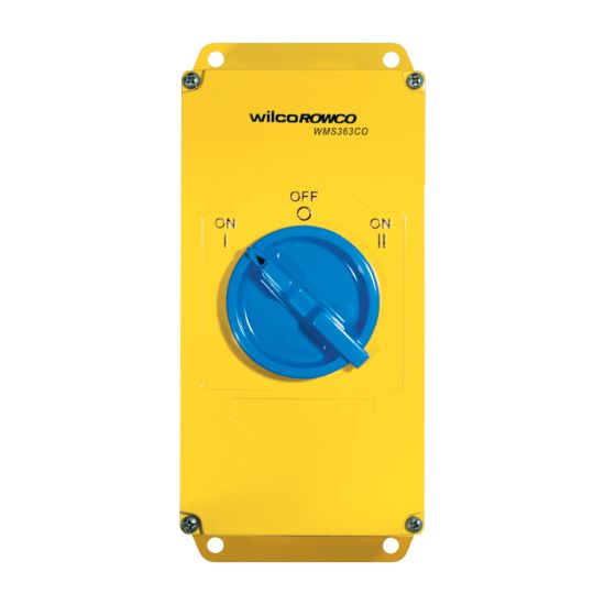 Picture of Changeover Switch, Metal Clad, 3 Pole, 63A, 415V, Made of Cast Aluminium