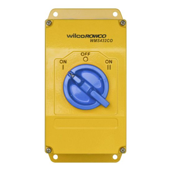 Picture of Changeover Switch, Metal Clad, 4 Pole, 32A, 415V Made of Cast Aluminium