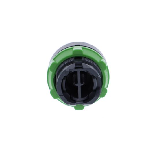 Picture of Push button head, Harmony XB5, plastic, flush, white, 22mm, spring return, marked UP ARROW