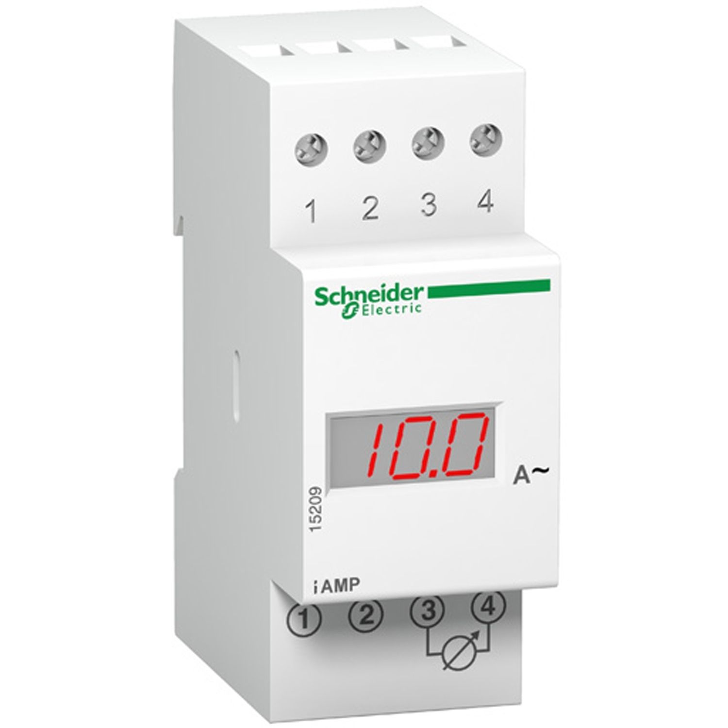 Picture of modular digital ammeter iAMP - 230V - 0..10A