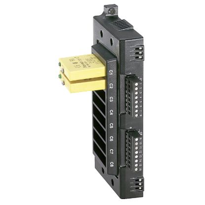 Picture of input/output module - 2 digital O - 4 digital I - 1 O 4-20 mA - 1 I 0-5 V DC