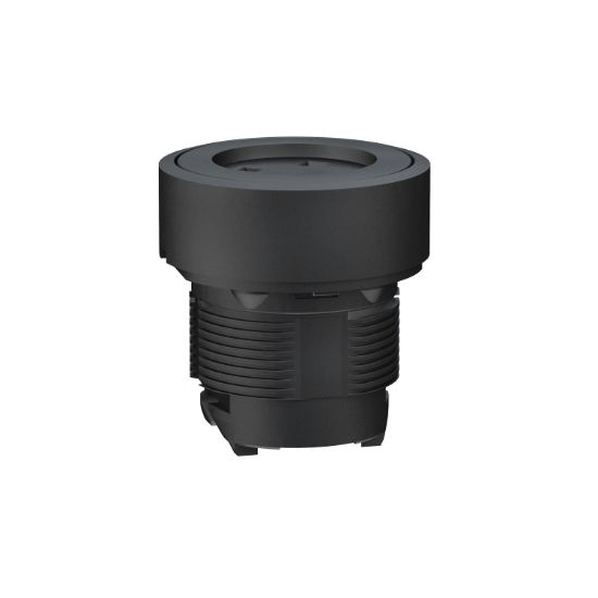 Picture of Push button head for transmitter, Harmony XB5, plastic, flush, 22mm, spring return, without cap